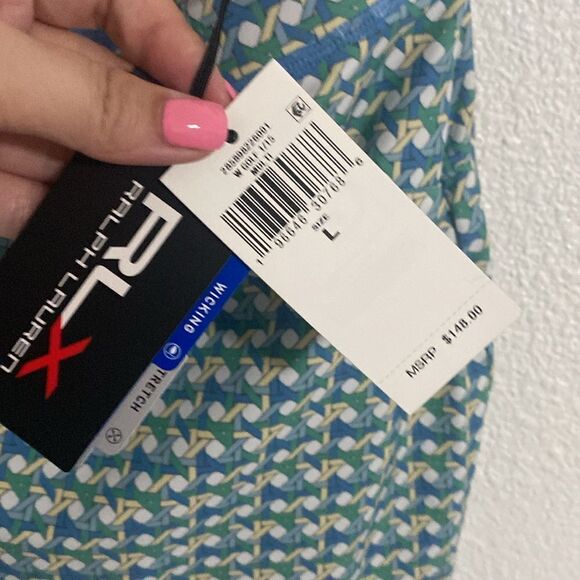 NWT-RLX RALPH LAUREN-WOMEN'S PRINTED PLEATED AIM SKORT 17"- Size Large - Picture 12 of 15